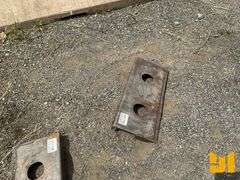 MINI UNIVERSAL ATTACH SKID STEER FRAME MOUNTING PLATE