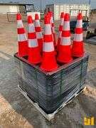 UNUSED LANDHERO ROAD CONES (250)