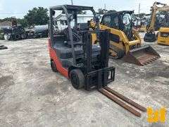 TOYOTA 8FGCU25 4050 CUSHION TIRE FORKLIFT SN: 35682