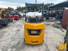 CATERPILLAR C4000-LP 3500 CUSHION TIRE FORKLIFT SN: AT9010819