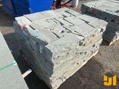 PALLET OF BLUE STONE PAVERS