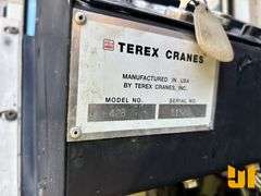 2000 TEREX 428 VIN: 12262 TRUCK CRANE