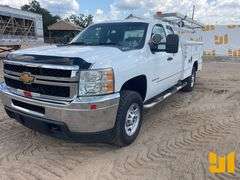 2013 CHEVROLET 2500HD EXTENDED CAB S/A UTILITY TRUCK VIN: 1GB2CVCGXDZ378452