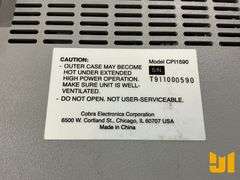 (2) COBRA 1500W AC/DC PWR INVERTERS