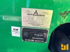 2015 MITSUBISHI FG30N 9000 PNEUMATIC TIRE FORKLIFT SN: AF13G00052