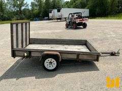 2010 HOMEMADE UTILITY TRAILER 5'X8'