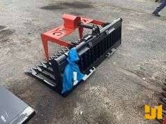 UNUSED SINGLE CYLINDER SKELETON GRAPPLE BUCKET 76 INCH