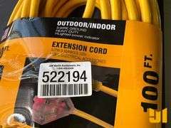 UNUSED 100FT 10NGAUGE EXTENSION CORD