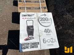 BATTERY CHARGER, ENGINE STARTER