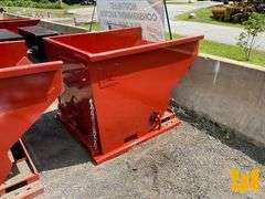 UNUSED STANDARD DUTY 2 CY CAPACITY DUMPING HOPPER