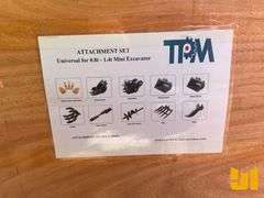 UNUSED 2025 TPM TO FIT .08-1.4 TON EXCAVATOR