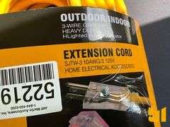 UNUSED 100FT 10 GAUGE EXTENSION CORD