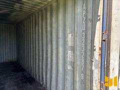 2008 CIMC 20' CONTAINER SN: APZU3232879