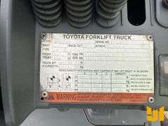 TOYOTA 8FGCU25 4050 CUSHION TIRE FORKLIFT SN: 35682