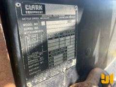 CLARK C500-Y30 3000 CUSHION TIRE FORKLIFT SN: Y23501406375FA