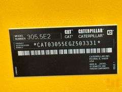 2025 CATERPILLAR 305.5E2 MINI EXCAVATOR SN: CAT3055EGZ503331