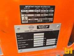 2011 HAMM 3205 SINGLE DRUM VIBRATORY ROLLER SN: H1580214
