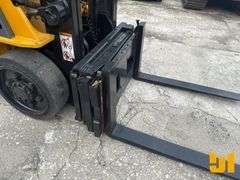 CATERPILLAR C4000-LP 3500 CUSHION TIRE FORKLIFT SN: AT9010819