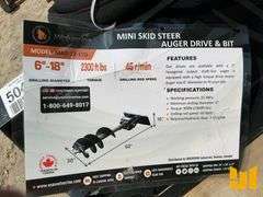 UNUSED 2025 WOLVERINE MAD-12-12D HYDRAULIC AUGER SN: ZW-01245