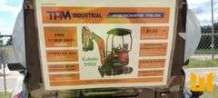 2025 TPM TPM-20K MINI EXCAVATOR SN: TPM20K2506101