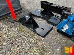UNUSED SKID STEER 2" HITCH RECIEVER