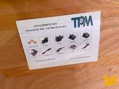 UNUSED 2025 TPM TO FIT .08-1.4 TON MINI EXCAVATOR