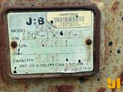JRB 544J 100" SMOOTH BUCKET  SN: 12051709903 TO FIT DEERE 544J