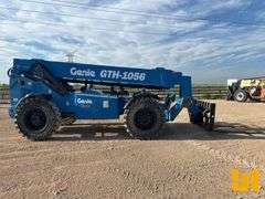 2018 GENIE GTH1056 10000 LB TELESCOPIC FORKLIFT SN: GTH10E12904