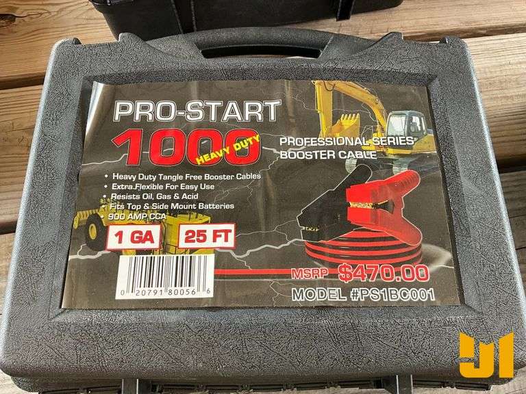 PRO-START 1 GA, 25' BOOSTER CABLES