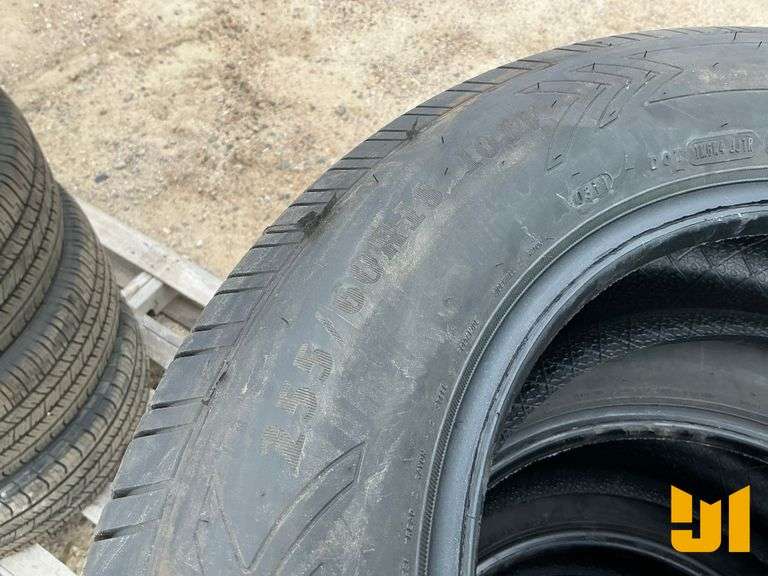 (5) GOODYEAR 255/60R18 TIRES, *** GOVERNMENT OWNED***