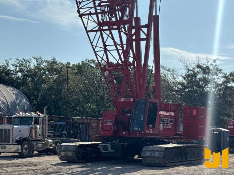 MANITOWOC 777 CRAWLER CRANE SN: 7771082