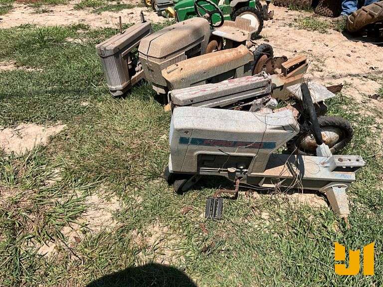 QTY OF 5 PEDAL CAR TOYS, MISSING PARTS