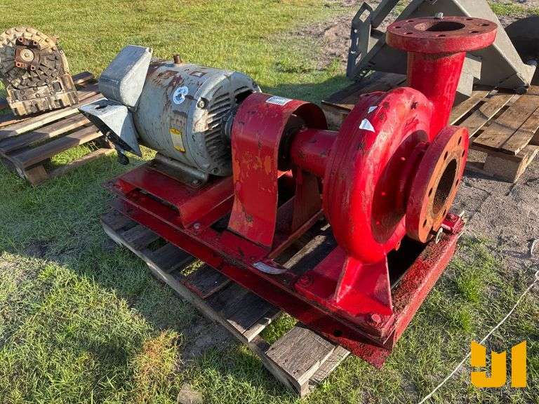 ITT 6" SKID MOUNT PUMP