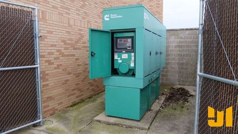 2008 CUMMINS DSHAC-7549013 STATIONARY GENERATOR SN: L080227041