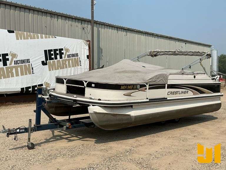 2005 CRESTLINER 2085CFI  PONTOON  VIN CRC17883B505