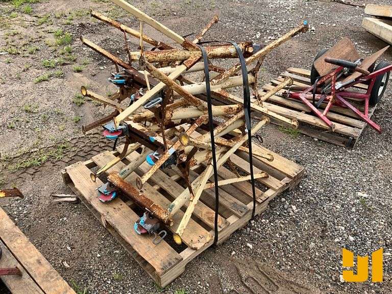 PALLET OF PIPE STANDS