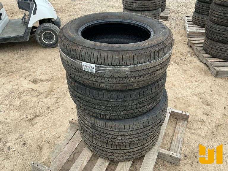 (4) GOODYEAR 255/60R18 TIRES *** GOVERNMENT OWNED***