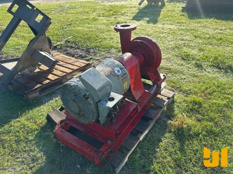 ITT 6" SKID MOUNT PUMP
