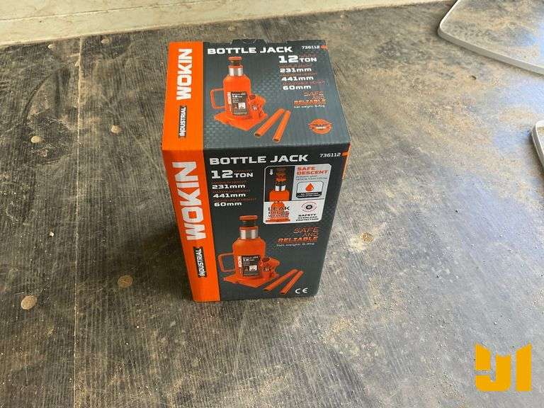 UNUSED WOKIN 12 TON BOTTLE JACK
