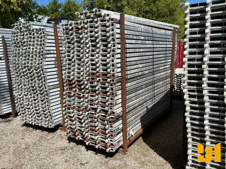 (58) 10’ X 19” ALUMINUM SCAFFOLD PLATFORMS