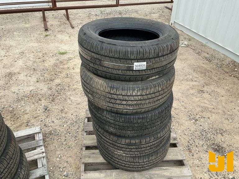 (5) GOODYEAR 255/60R18 TIRES, *** GOVERNMENT OWNED***