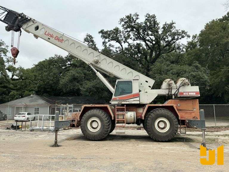 1997 LINK-BELT RTC-8060 ROUGH TERRAIN CRANE SN: E1I7-7533
