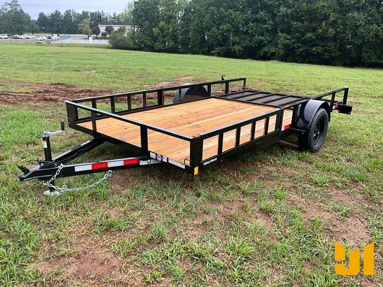 UNUSED 2026 TRIPLE CROWN TRAILERS, INC ATV7X14SA UTILITY TRAILER 7'X14' VIN: 1XNBE1415T2043848