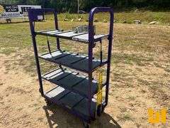 4 SHELF ROLLING CART