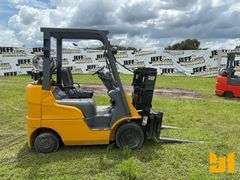 CATERPILLAR C4000-LP 3500 CUSHION TIRE FORKLIFT SN: AT9010819