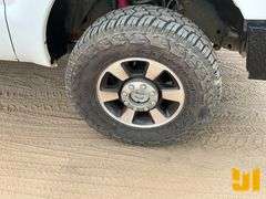 2016 FORD F250XL SD SINGLE AXLE CREW CAB 4X4 FLATBED TRUCK VIN: 1FT7W2B67GEA39403