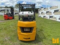 CATERPILLAR C4000-LP 3500 CUSHION TIRE FORKLIFT SN: AT9010819