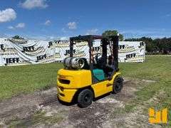 KOMATSU CUSHION TIRE FORKLIFT SN: F351199