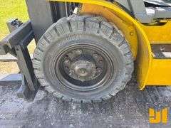 KOMATSU CUSHION TIRE FORKLIFT SN: F351199