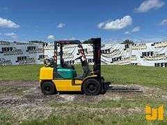 KOMATSU CUSHION TIRE FORKLIFT SN: F351199